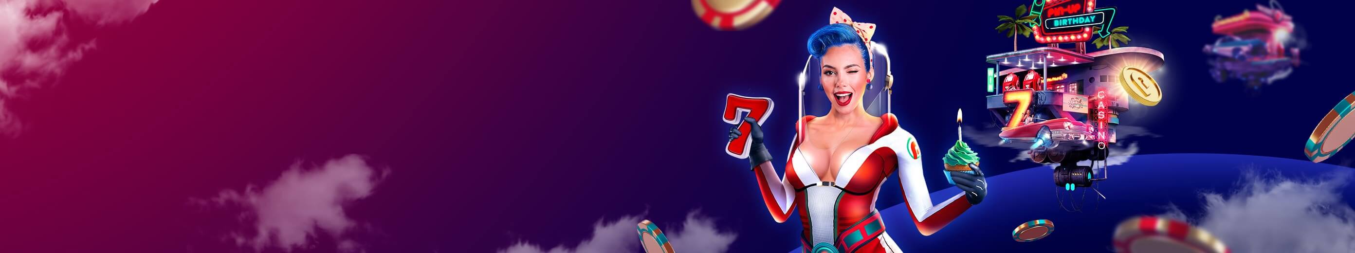 Acción PIN-UP Birthday Cup Premio en metálico: 4 500 000 $